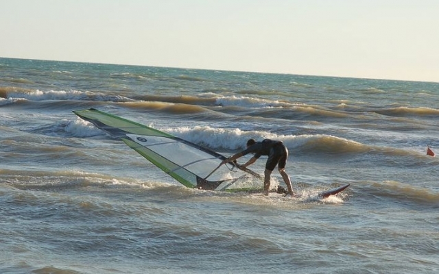 Il est sur le point de tomber